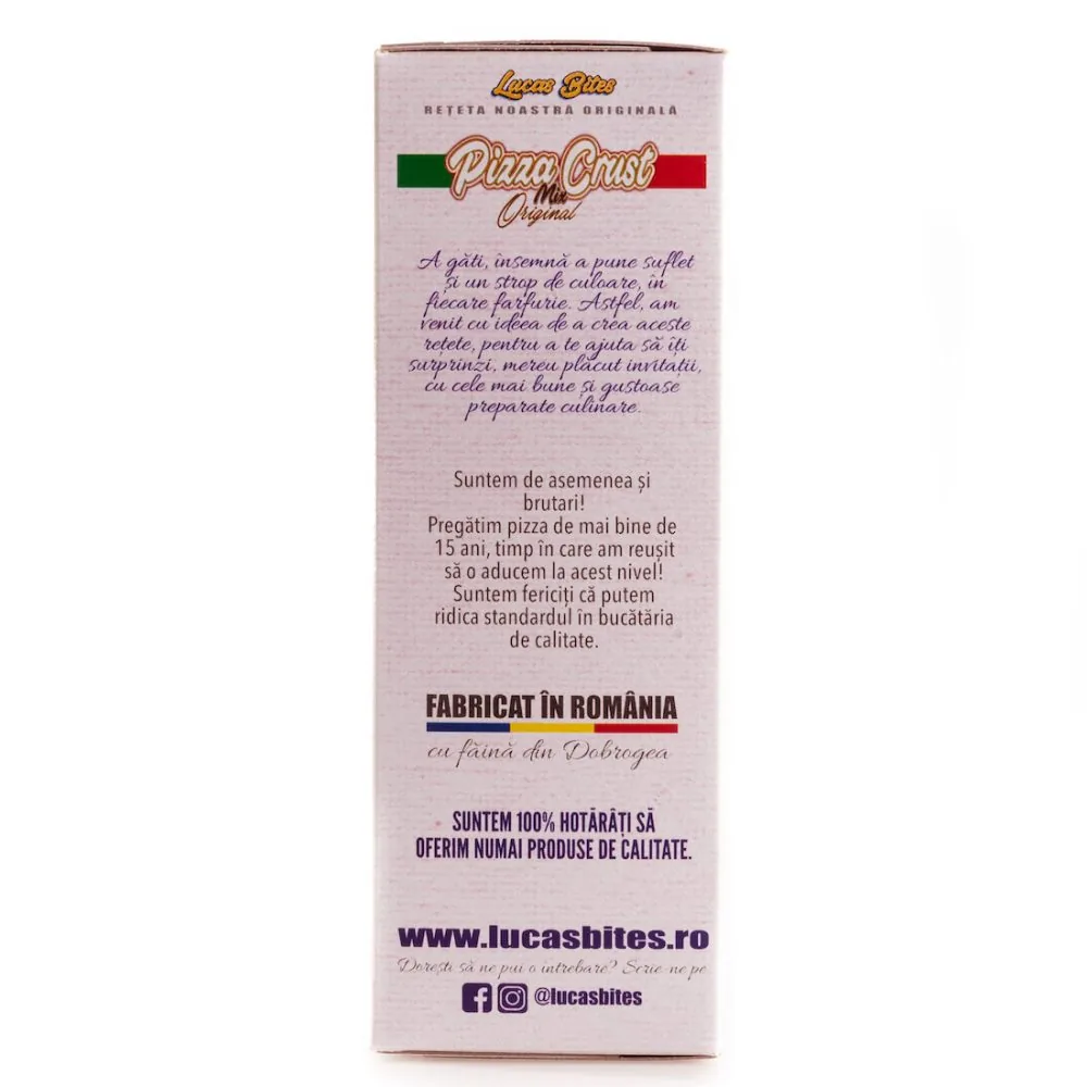 Pizza Crust Mix 500g – Amestec pentru blat de pizza